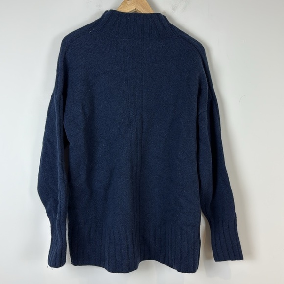Sweaty Betty Wool/Yak Blend Navy Blue Sweat Size 12 - Picture 3 of 7